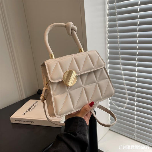 French Minority Rhombus Handbags