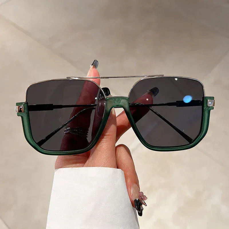 Anti-glare Semi-rim Sun Glasses - Viexta