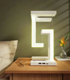 Wireless Smartphone Charging Suspension Table Lamp Balance Floating Lamp - Viexta
