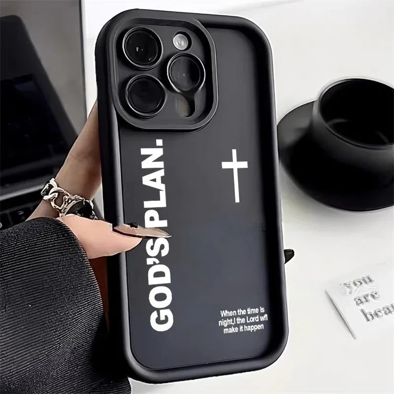 Cross-shaped iPhone Case With A Heavenly Eye - Viexta