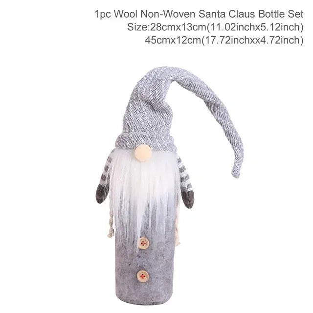 christmas-decorations-christmas-wine-bottle-socks - Viexta