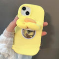 makeup-mirror-lemon-yellow-plush-iphone-case - Viexta
