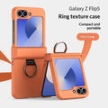 Foldable Ring Full Hinge Flip Phone Case - Viexta