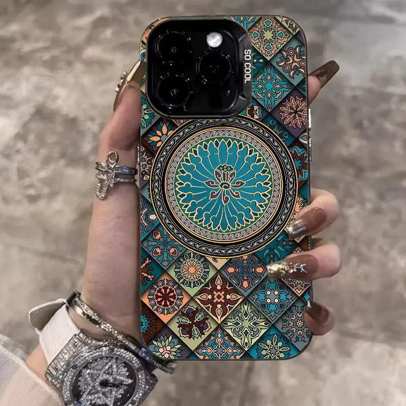 Ethnic Style Patterned iPhone Case - Viexta