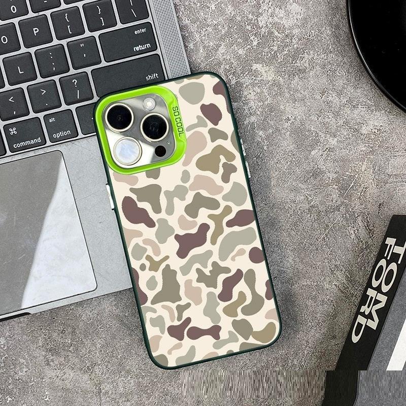 Vintage Leopard Print Frosted iPhone Shell - Viexta