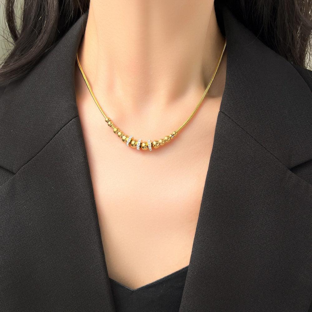 Cuban Thick Double-Layered Clavicle Chain - Viexta