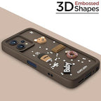 Cartoon 3D Bear Silicone case for for Realme 9 4G / Realme 9 Pro Plus 5G - Viexta