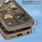 Cartoon 3D Bear Silicone case for for Realme 9 4G / Realme 9 Pro Plus 5G - Viexta