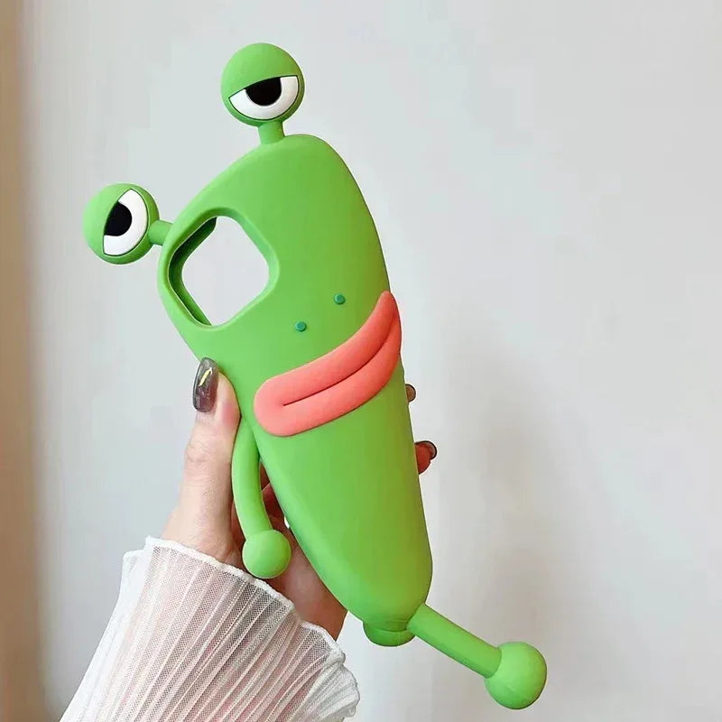 Silicone 3D Frog IPhone Case - Viexta