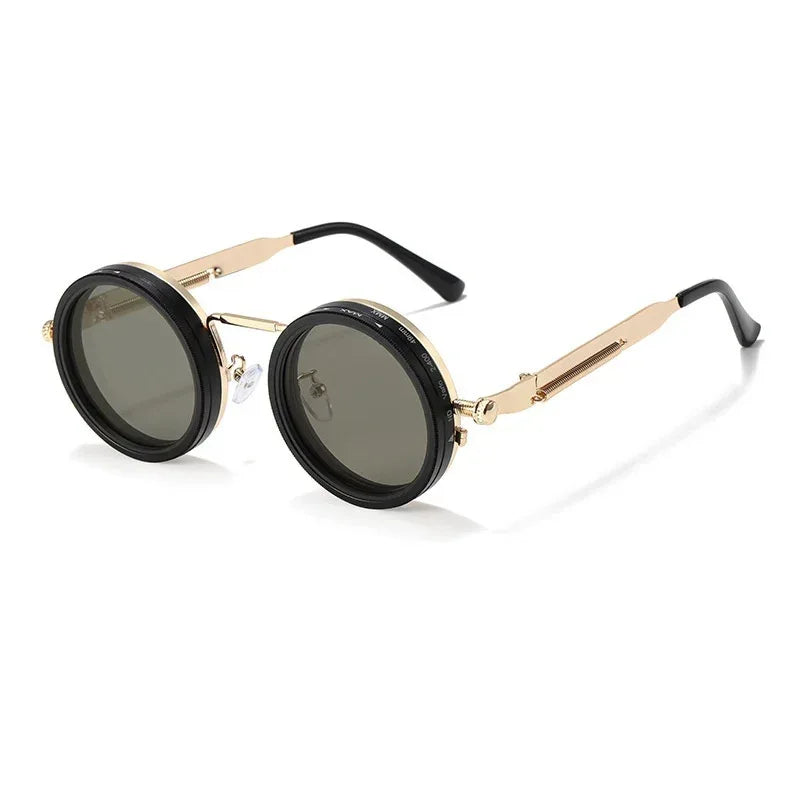 Rotatable Adjustable Dimming Steampunk Sunglasses - Viexta