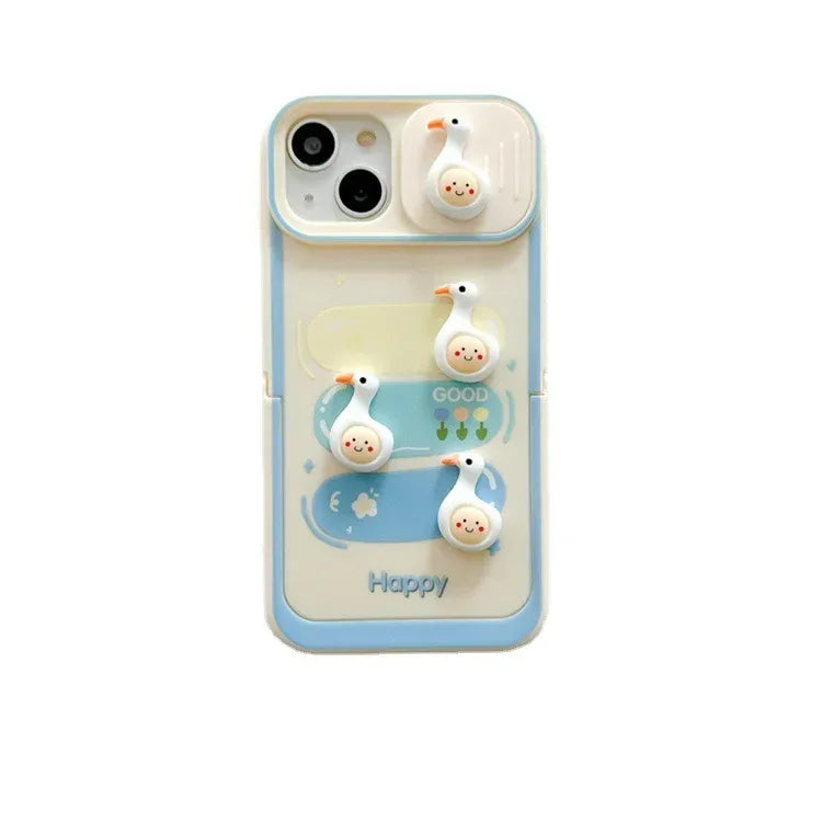 Sliding Window Duck iPhone Case - Viexta