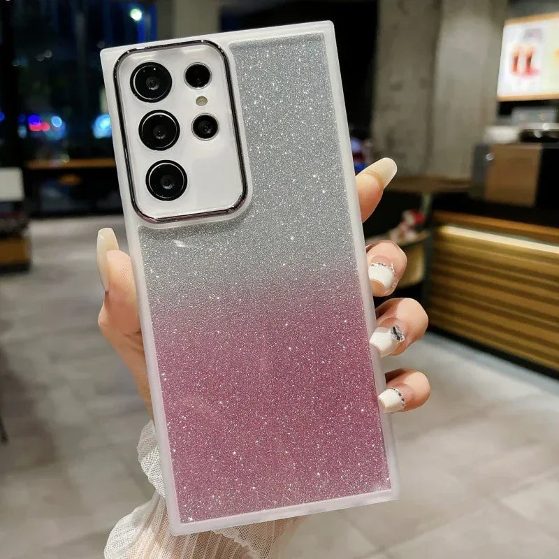Glitter Samsung phone case - Viexta