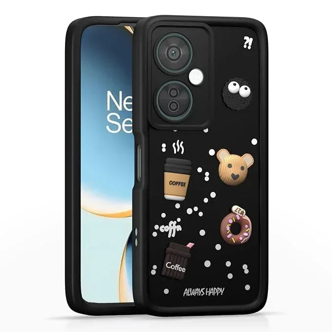Cartoon 3D Bear Silicone for OnePlus - Viexta