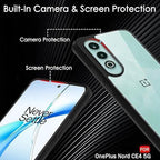 Hybrid Shockproof Tough Armor Back Cover Case for OnePlus Nord CE 4 5G - Viexta