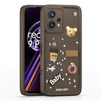 Cartoon 3D Bear Silicone case for for Realme 9 4G / Realme 9 Pro Plus 5G - Viexta