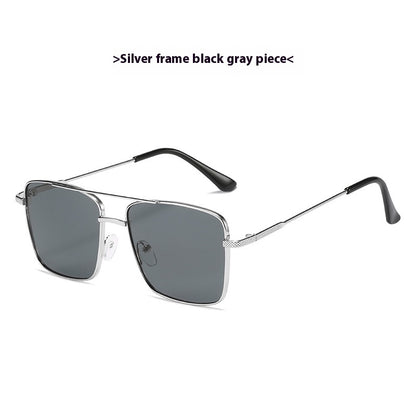 Metal Frame Sunglasses Retro Lens