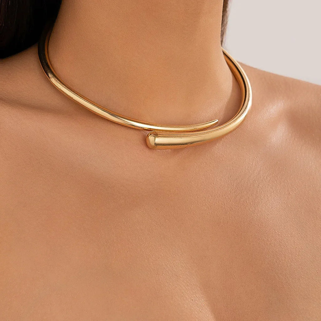 metal-glossy-jewellery-set - Viexta