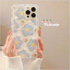 Flower iPhone Wavy edge case - Viexta