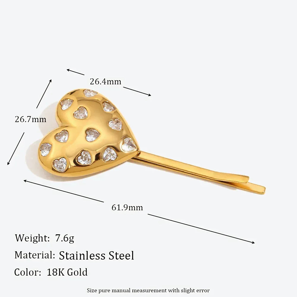 Stainless Steel Plated 18K Gold Body Hair Accessories - Viexta