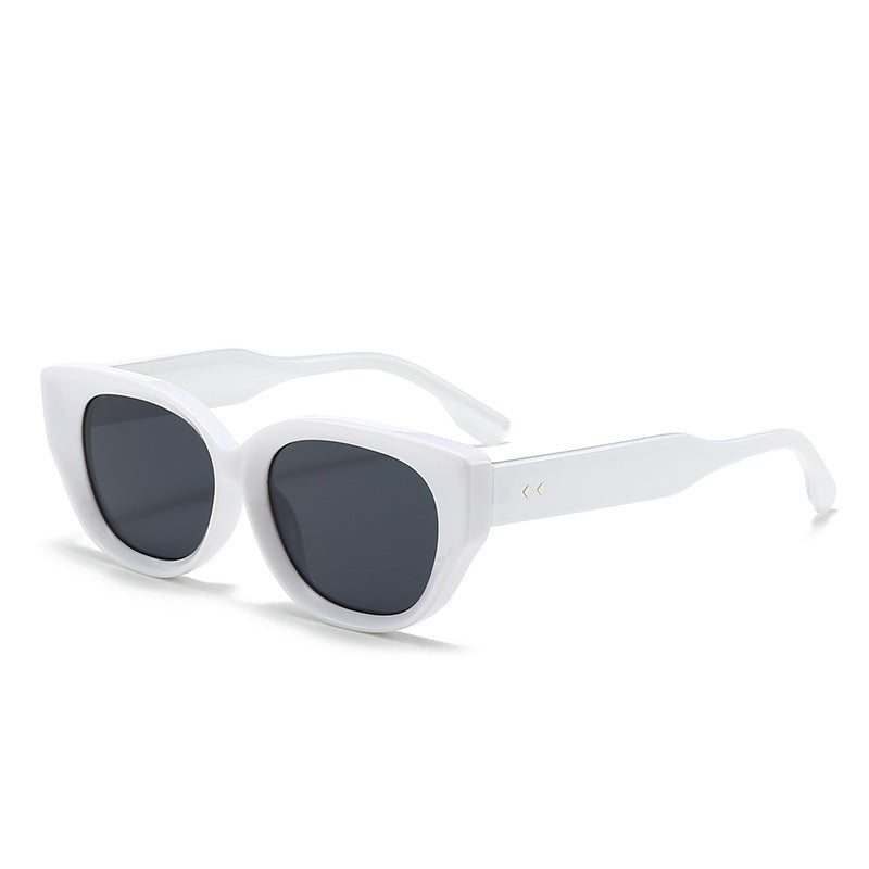Leopard-Print Cat-Eye Sunglasses