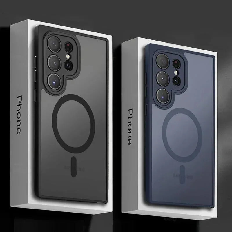 S24 Phone Case Magnetic Suction Case - Viexta