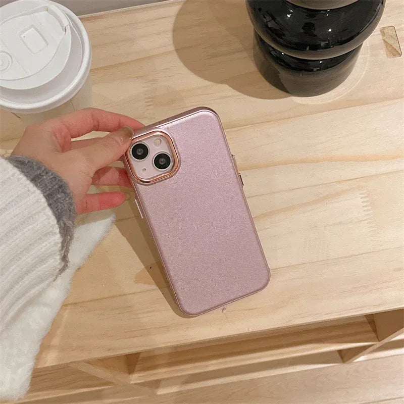 Leather Material iPhone Case - Viexta