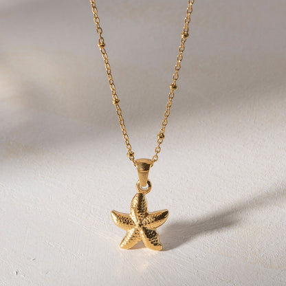 Starfish Pendant Neckpiece