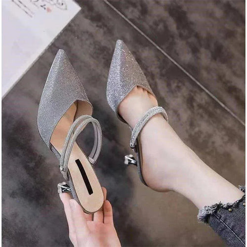 Baotou Sandals Women Stiletto Heels - Viexta