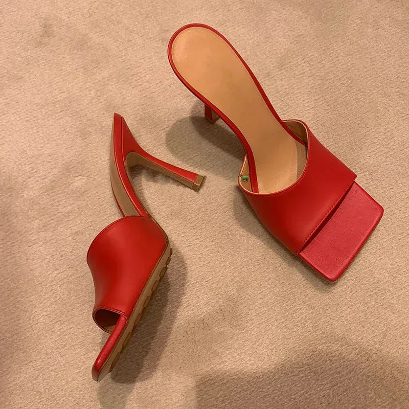 Fashion versatile stiletto heels - Viexta