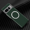 Wireless Charger PC Carbon Fiber Pattern Magnetic Pixel Case - Viexta