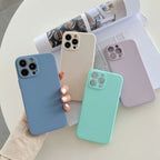 Frosted Straight Edge iPhone Case - Viexta