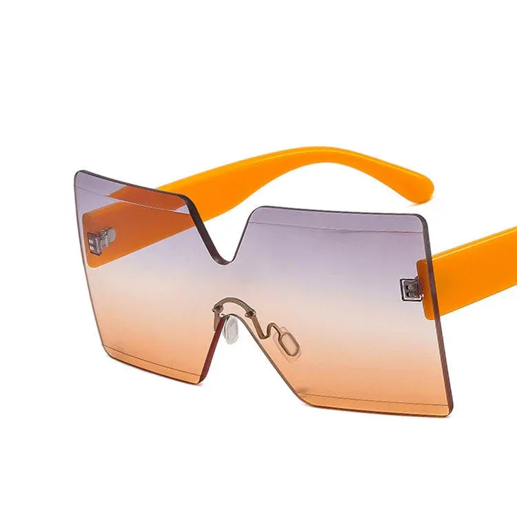 European And American Rimless Sunglasses - Viexta