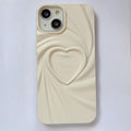 Creative Pleated Love Phone Case - Viexta