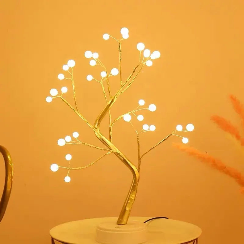 Led Copper Wire Tree Light - Viexta