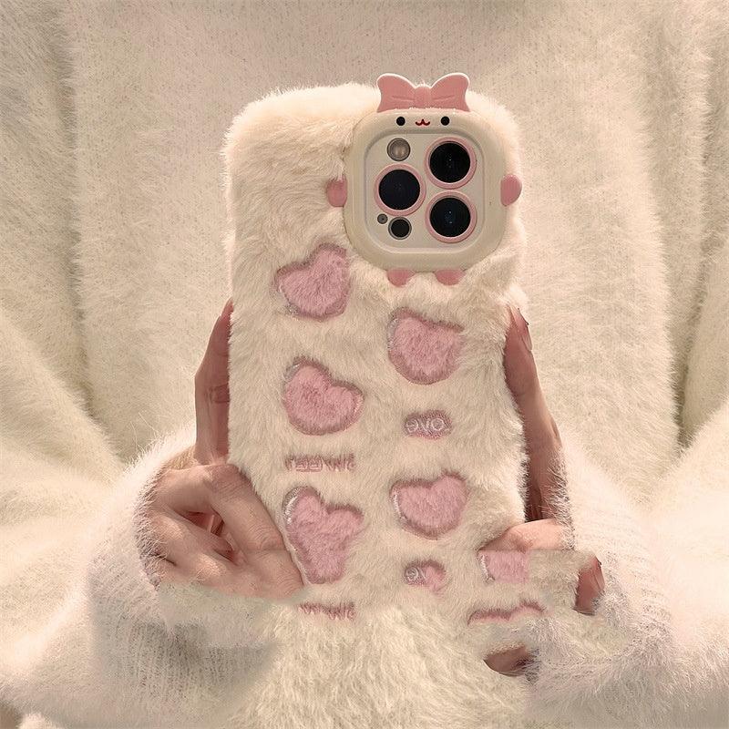 Plush Loving Heart Lens iPhone Case - Viexta