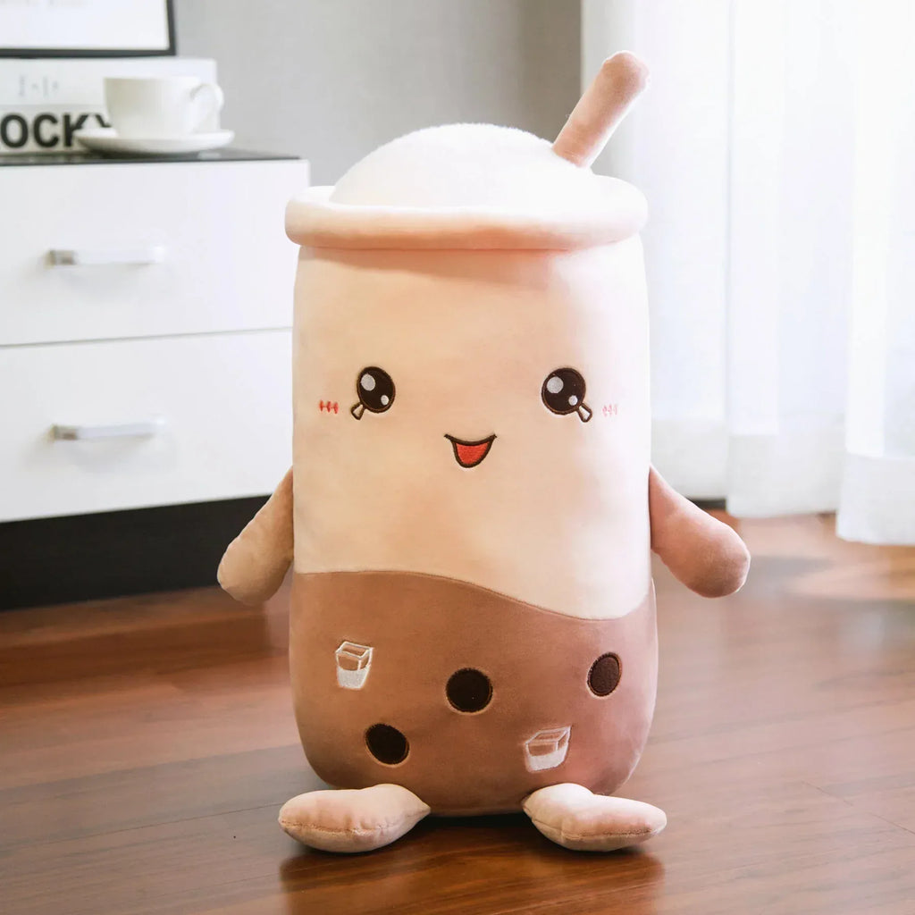 Milk Tea Pillow Knitting Plush Doll - Viexta