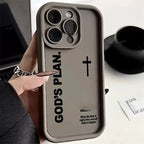 Cross-shaped iPhone Case With A Heavenly Eye - Viexta