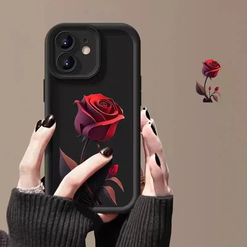 red-rose-iphone-case - Viexta