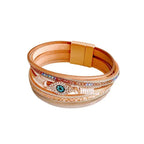 Diamond-embedded Bracelet - Viexta