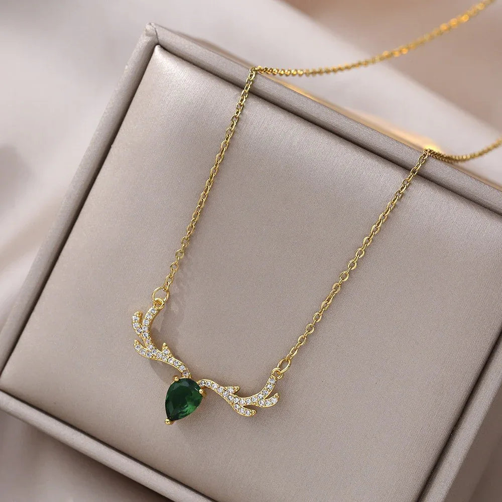 Elegant Titanium Steel Choker Necklace