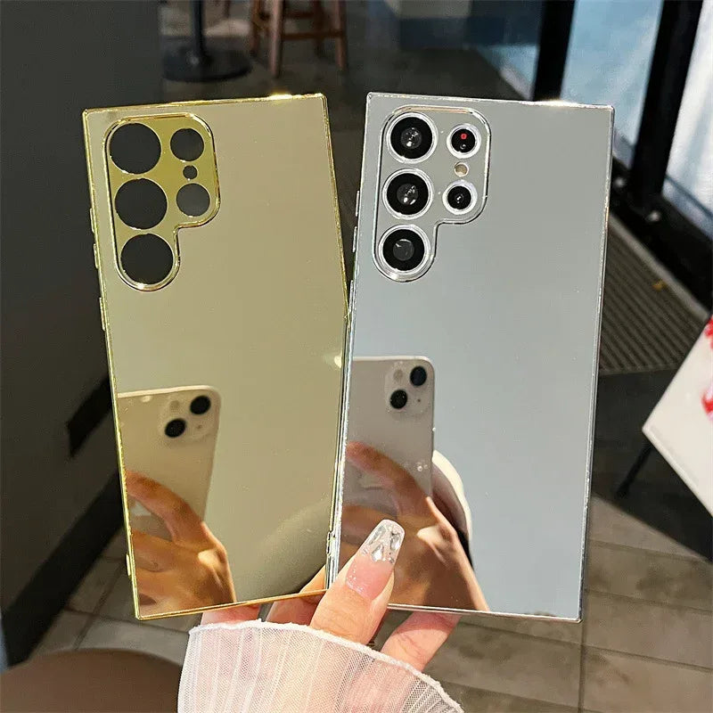 Electroplated Mirror Samsung Case - Viexta
