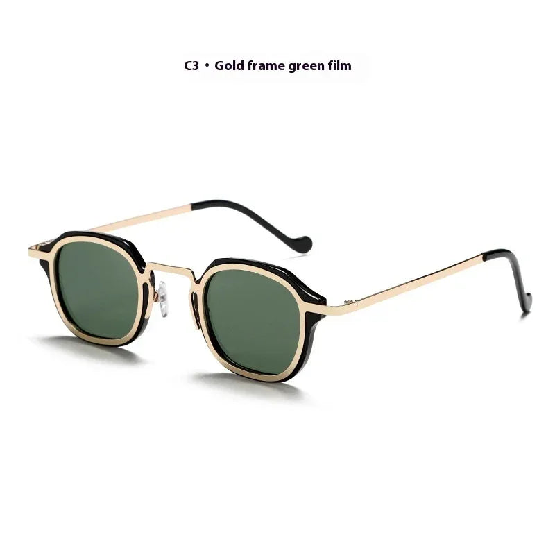 Square Metal PC Sunglasses - Viexta