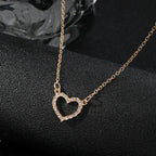 Rhinestone Diamond Multi-layer Necklace - Viexta