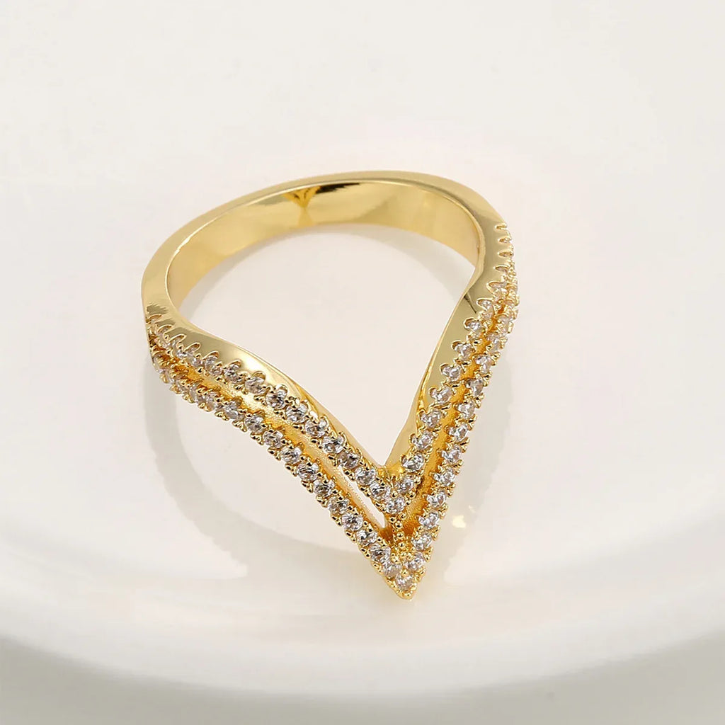 Double Layered Lexi Ring - Viexta