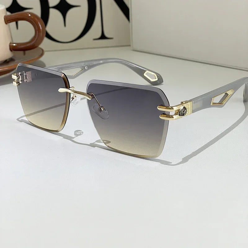 Street Shooting Ins Trendy Trimming Sunglasses - Viexta