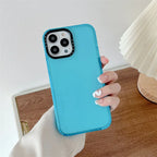 Alphabet Candy Solid Color Anti-fall iPhone Case - Viexta