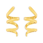 Spiral Personalized Earrings - Viexta