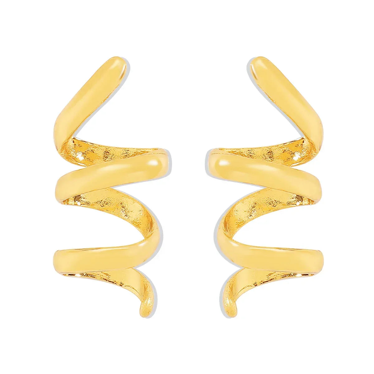 Spiral Personalized Earrings - Viexta