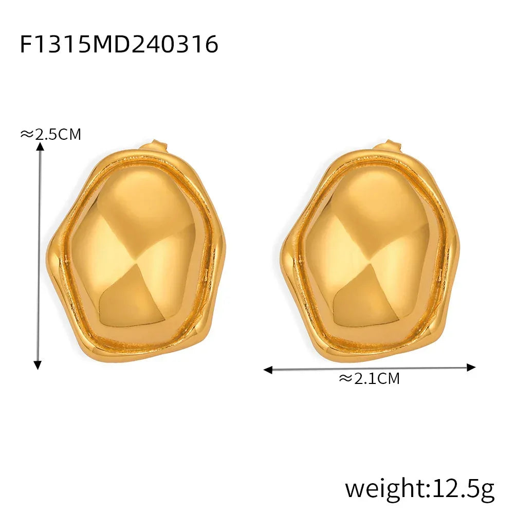 Women's Multi-layer Texture Earrings - Viexta