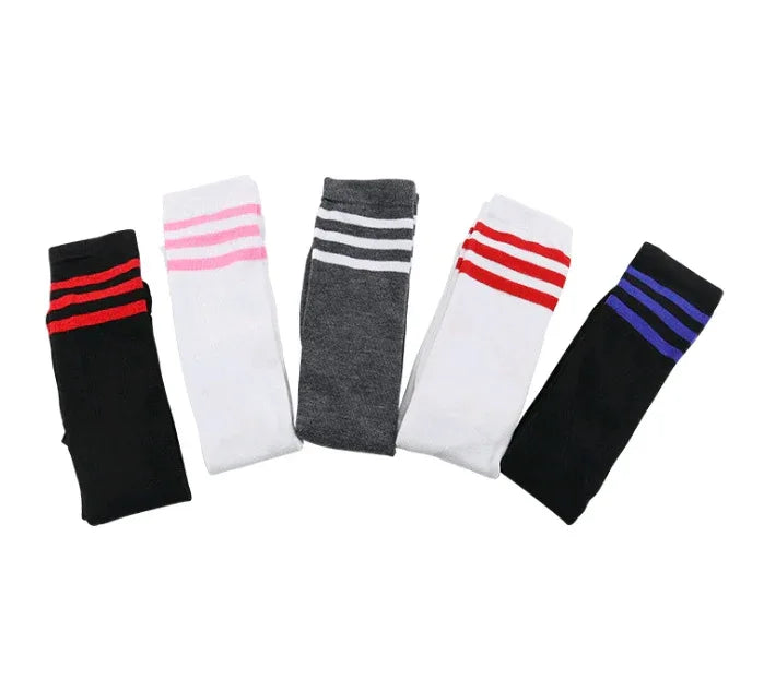Ladies' Socks Spring and Autumn Stripes